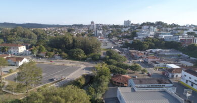 Vista aérea Pça. Fer. Miguel Bielecki