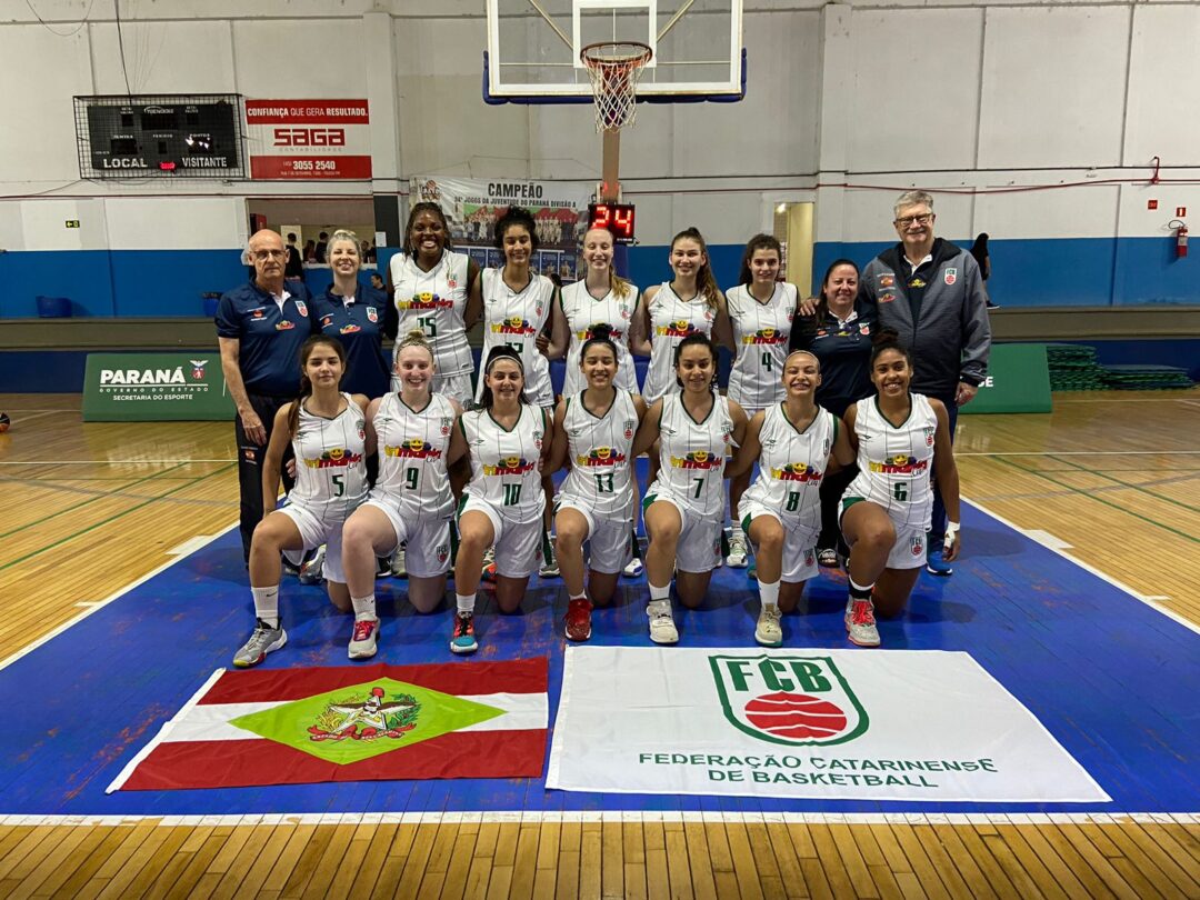 Basquete feminino de SC vence o Sub-17 do Sul-Brasileiro de Seleções