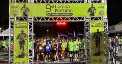 270 atletas participaram da 9ª Corrida Rústica Noturna em Mafra