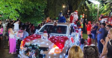 Quarto do Noel aberto para visitação e fotografias na praça Lauro Müller